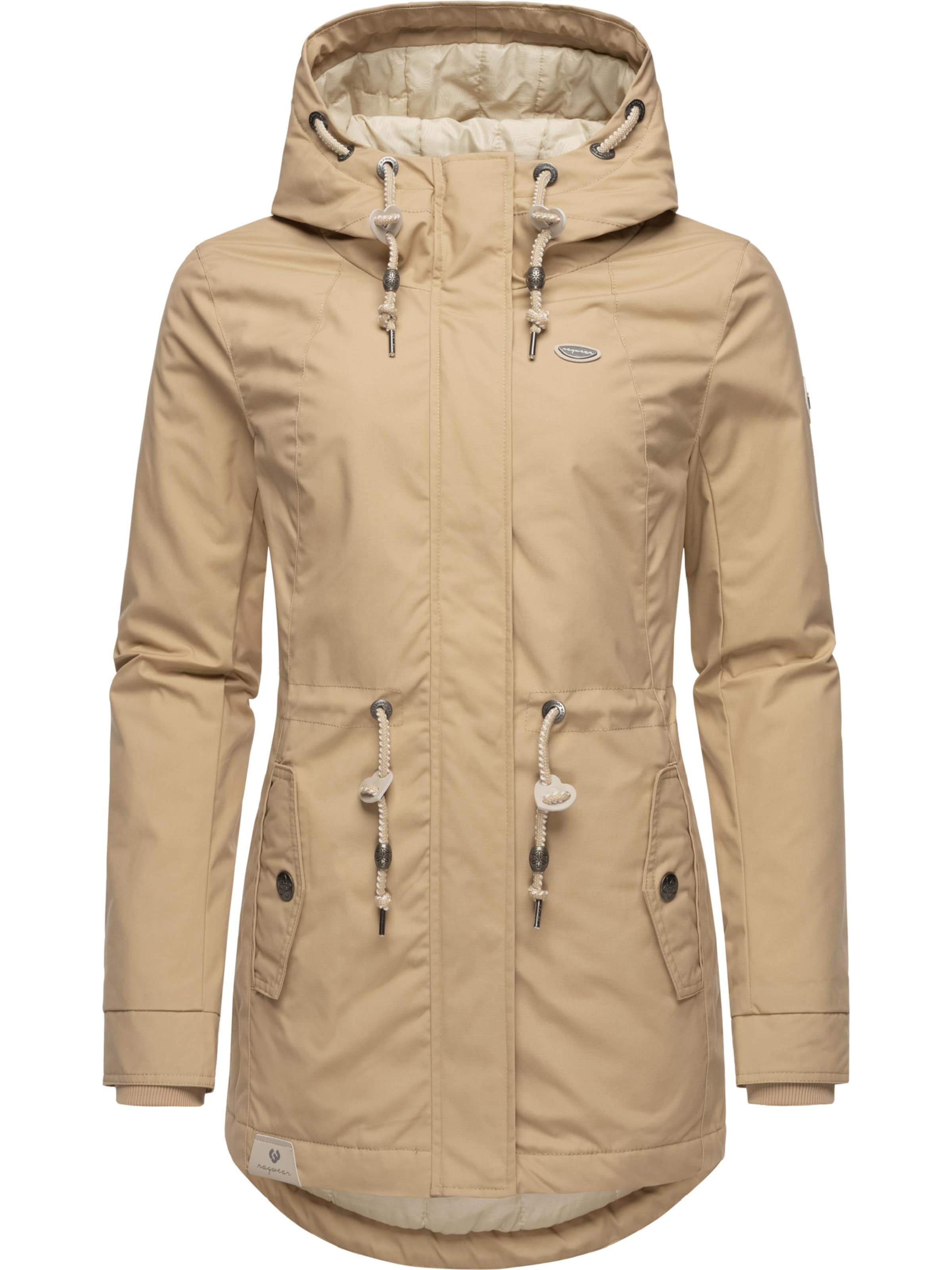 Parka d’hiver &#x27;Monadis&#x27; Ragwear en beige : devant
