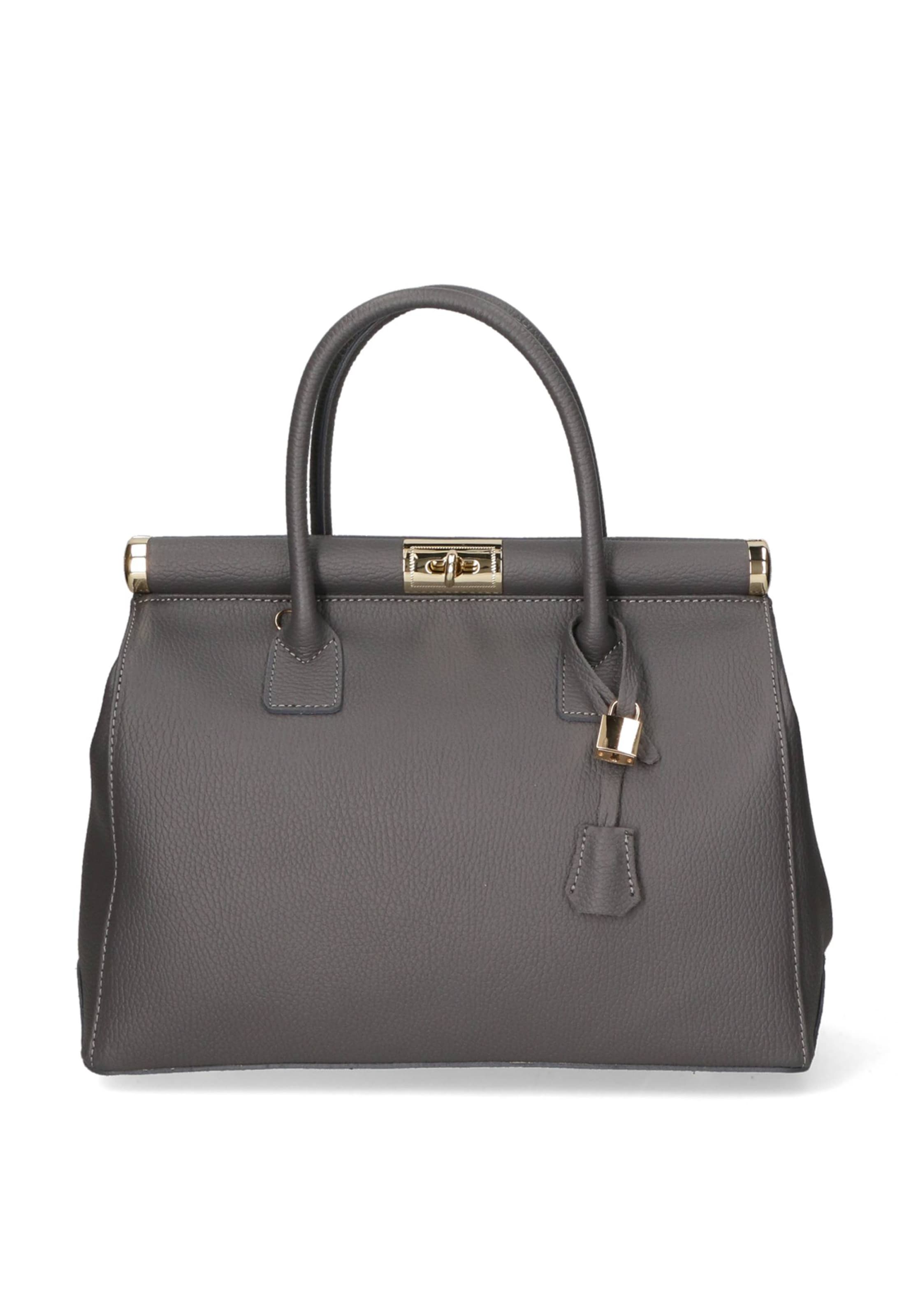CHICCA BORSE Handbag in Grey: front