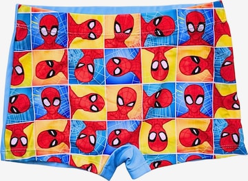 Spider-Man Board Shorts 'Spider-Man Badehose' in Blue: front