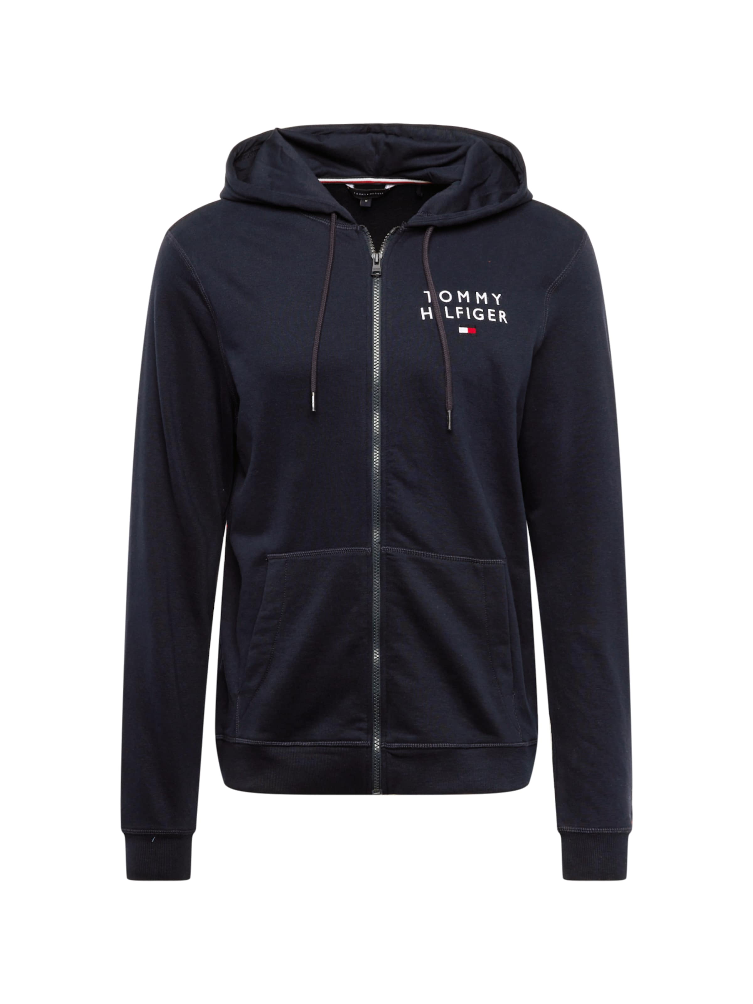 Tommy Hilfiger Underwear Sweat jacket in Blue: front