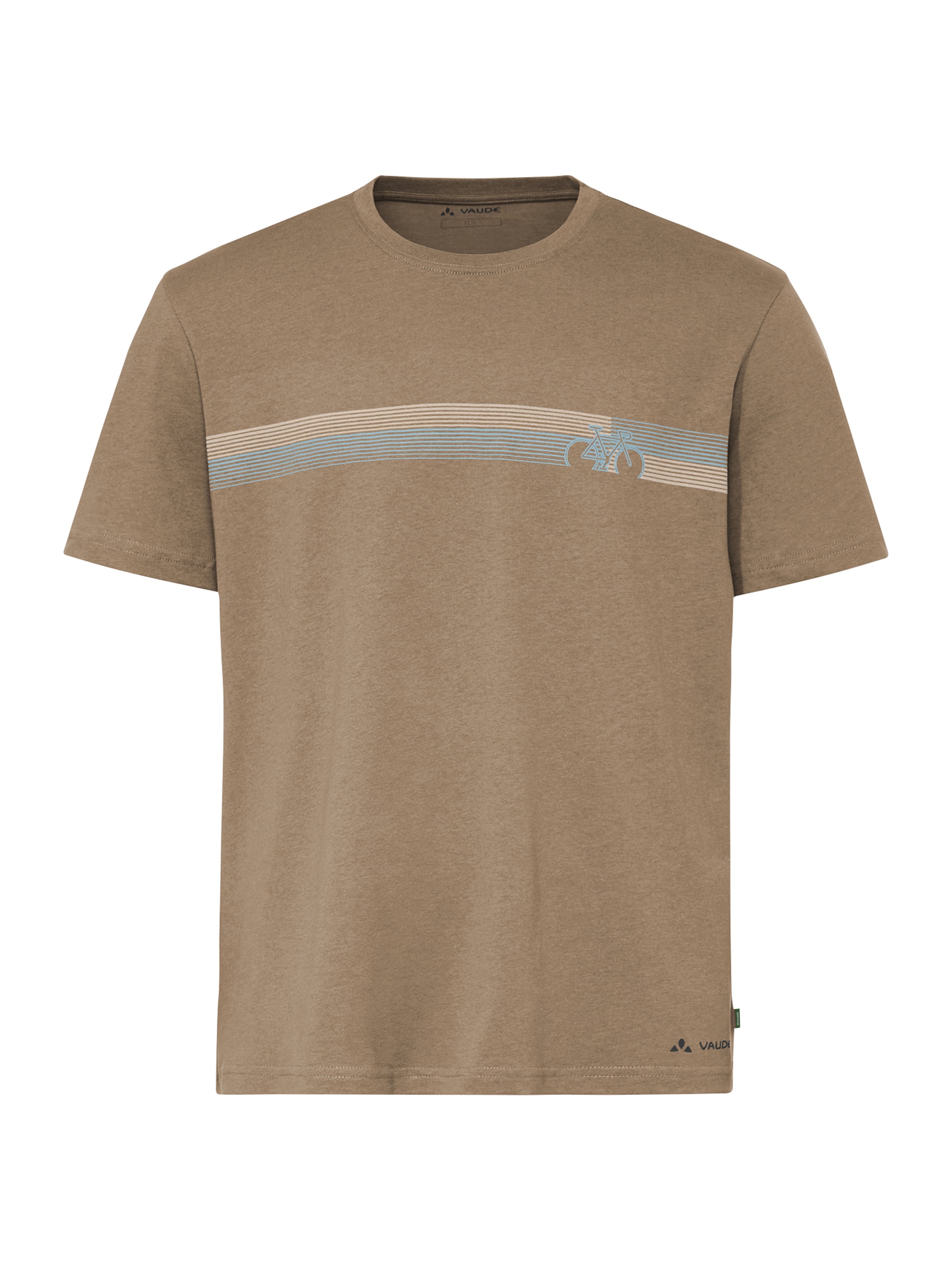 VAUDE Functioneel shirt 'Cyclist' in Beige: voorkant