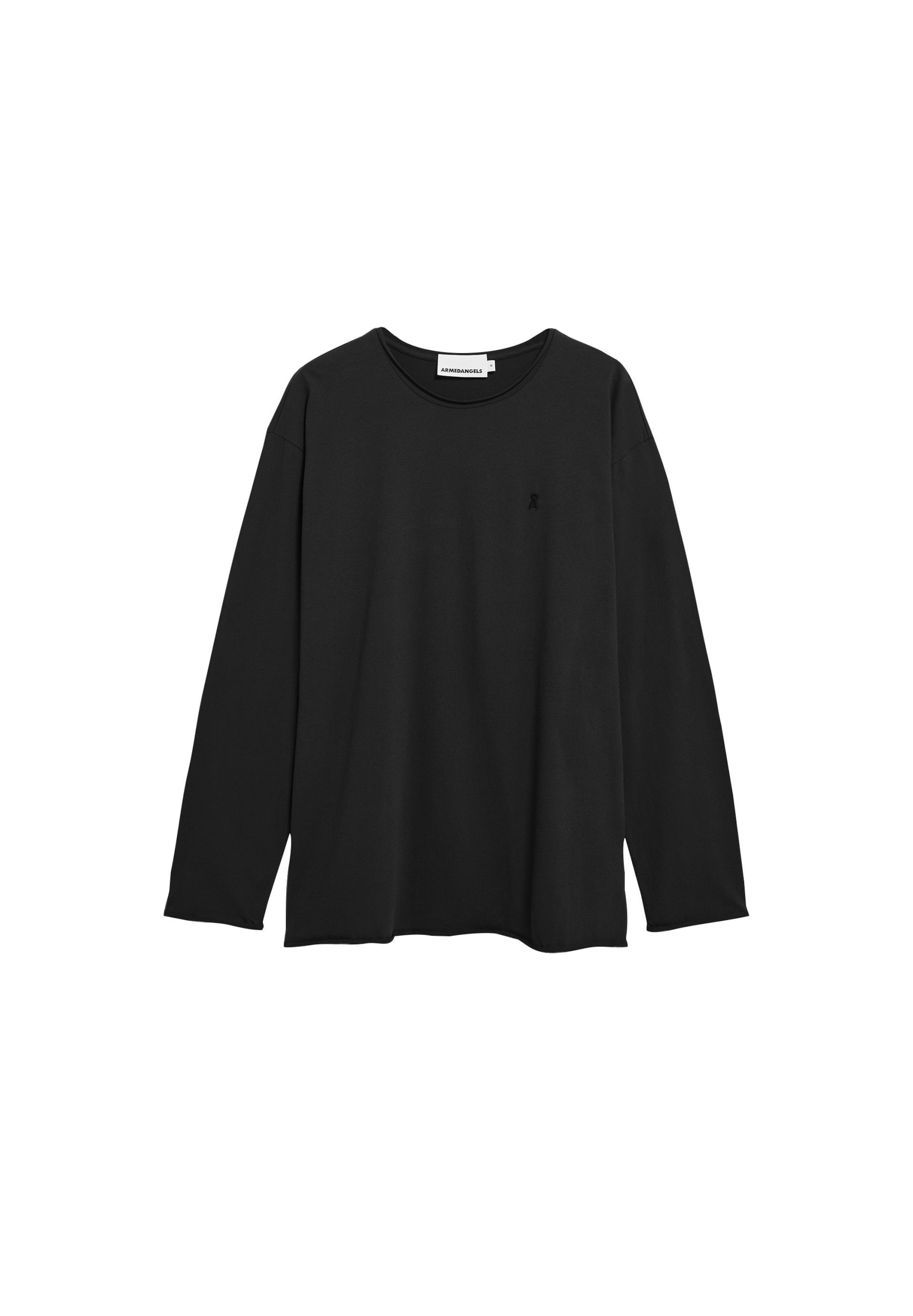 ARMEDANGELS Shirt 'JAAMES' in Black: front