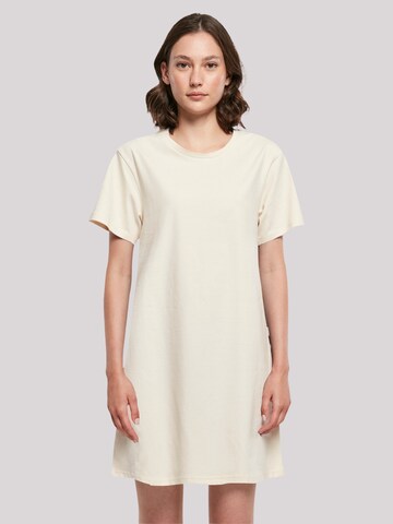 F4NT4STIC Kleid 'Ahoi Anker Knut & Jan Hamburg' in Beige: Vorderseite
