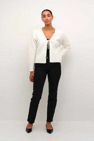 Kaffe Gebreid vest 'Selma' in Wit