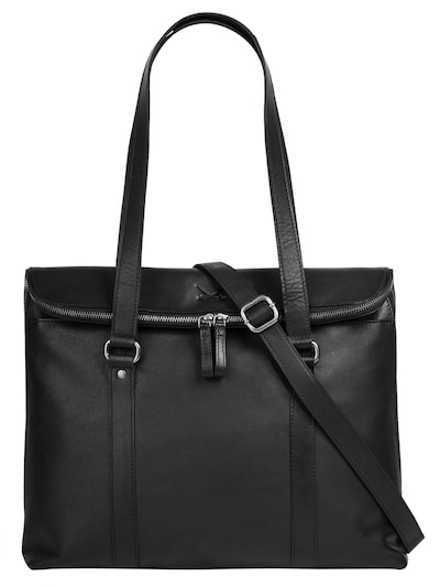 SANSIBAR Cabas en One Size en noir, Vue avec produit