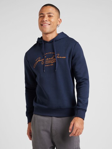 JACK & JONES Μπλούζα φούτερ 'JJFERRIS' σε μπλε: μπροστά