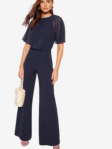 Friends Like These Jumpsuit in Blue: front