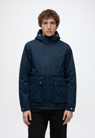 JACK & JONES Ανοιξιάτικο ή φθινοπωρινό παρκά 'JJEWOLF' σε μπλε: μπροστά