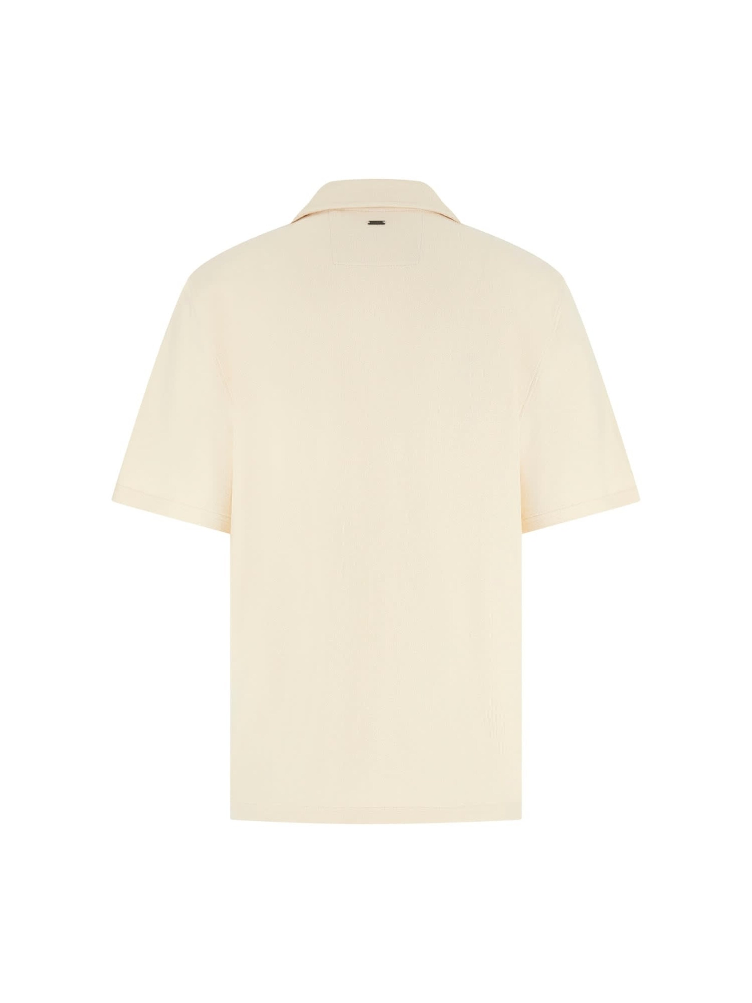 Coupe regular Chemise 'Knitted Bowling' GUESS en jaune
