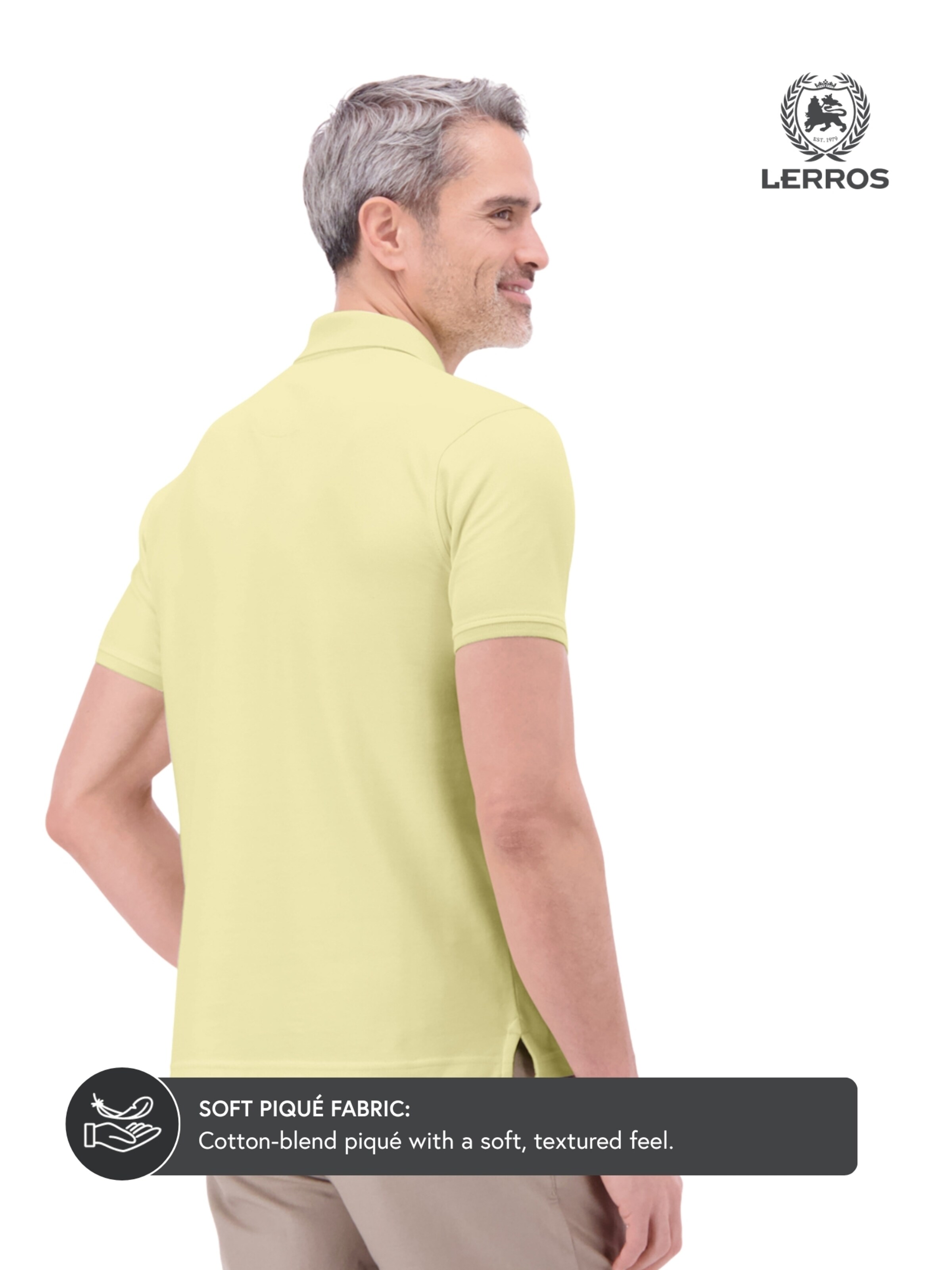 LERROS Shirt in Yellow