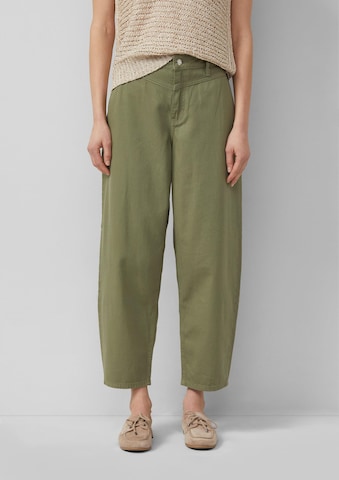 s.Oliver Barrel Jeans in Grün: Vorderseite