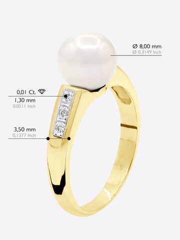 Bague 'Poemana' Ateliers Saint Germain en jaune