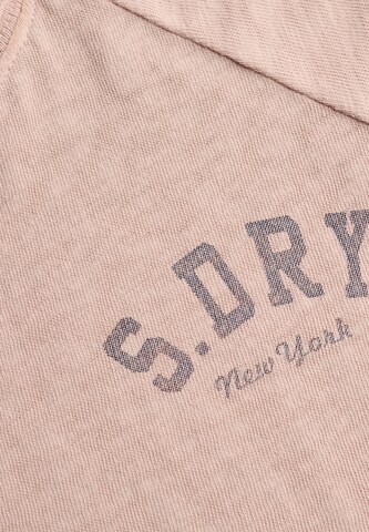 Superdry & Co Shirt 'Athletic Essentials' in Roze