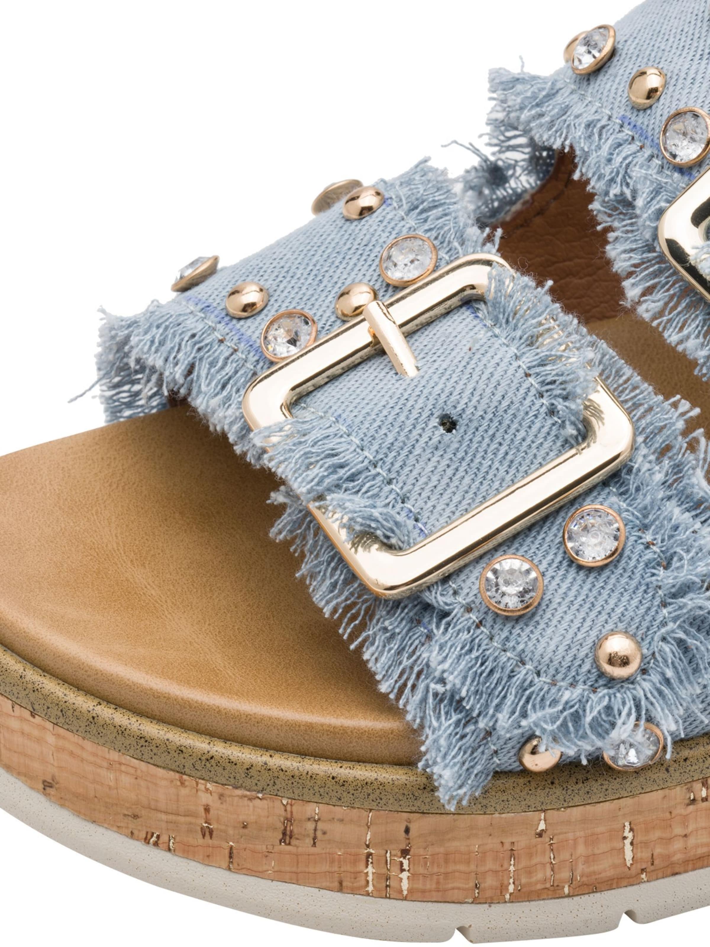 Mule MARCO TOZZI en bleu