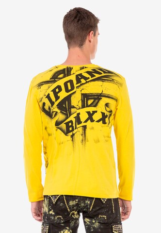 CIPO & BAXX Sweatshirt in Yellow