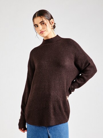 VERO MODA Pullover 'VMPlaza' in Braun: Vorderseite