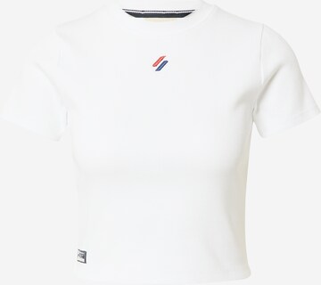 Superdry Shirt in White: front