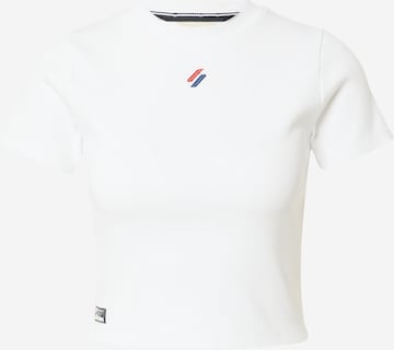 Superdry Shirts i hvid: forside