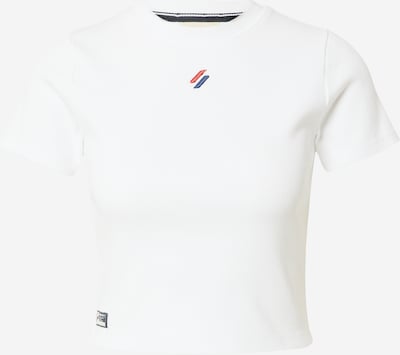 Superdry Shirt in de kleur Navy / Grenadine / Wit, Productweergave