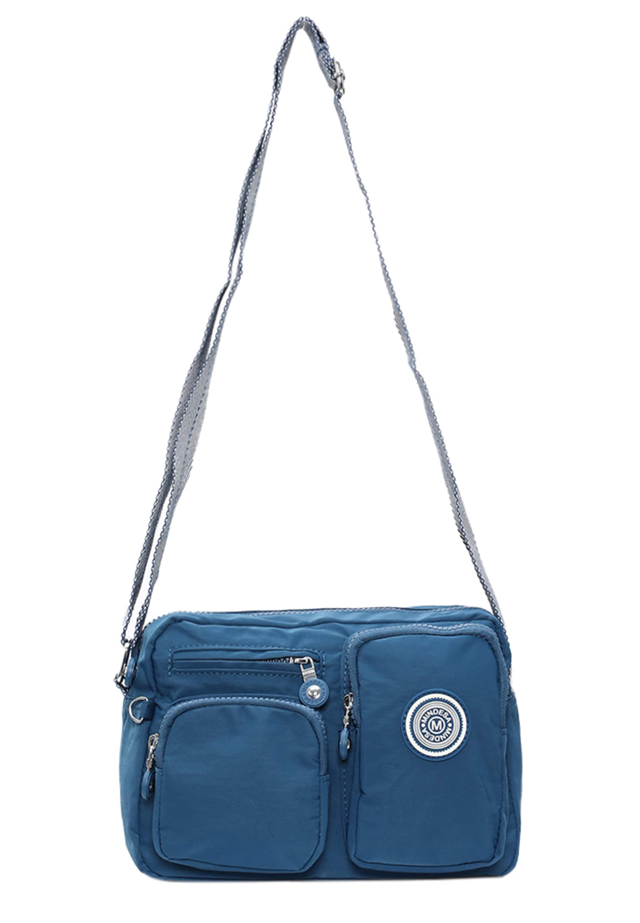 MindesaTorba preko ramena - plava boja: prednji dio