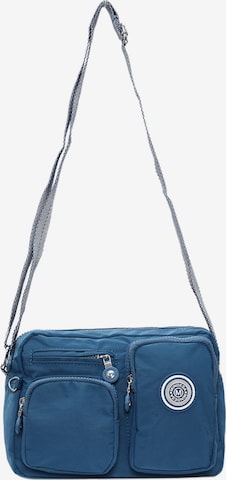 Mindesa Schoudertas in Blauw: voorkant