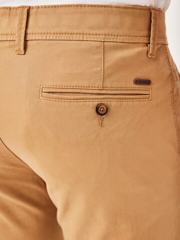 REDPOINT Slimfit Hose in Braun