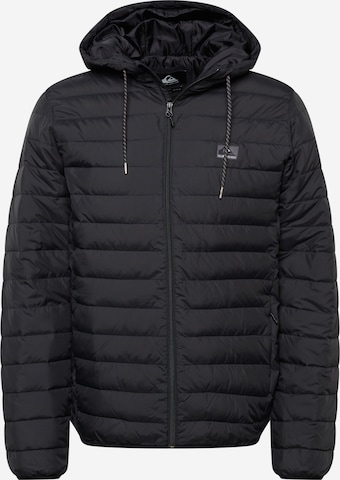QUIKSILVER Outdoor jacket 'SCALY' in Black: front