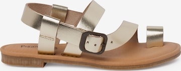 Pisamonas Sandale in Beige: Vorderseite