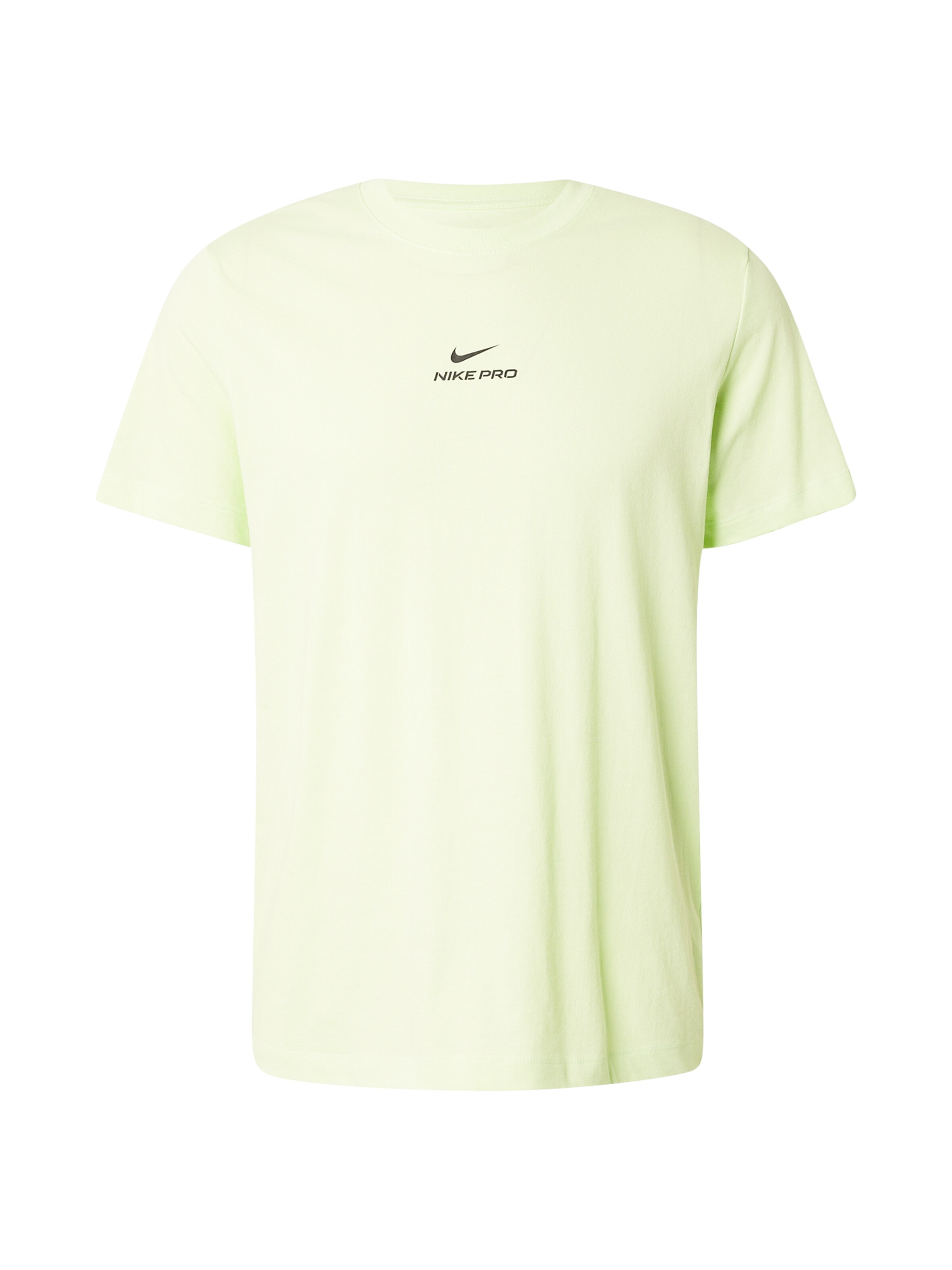 NIKE T-Shirt fonctionnel 'PRO' en jaune clair / noir, Vue avec produit