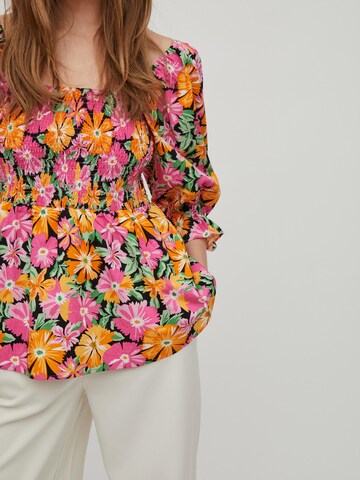VILA - Blusa 'Colmena' en Mezcla de colores