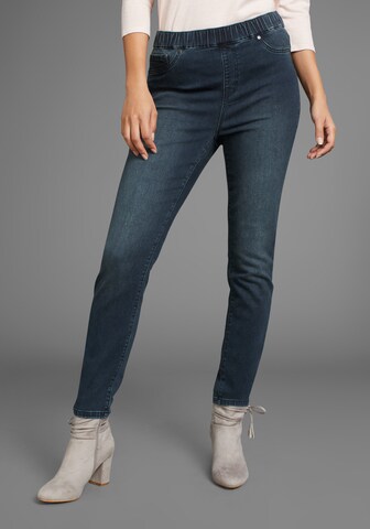 ARIZONA Skinny Jeggings 'Arizona' in Blue: front