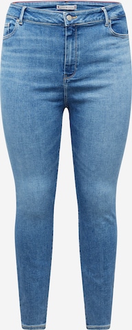 Skinny Jeans 'Harlem' di Tommy Hilfiger Curve in blu: frontale