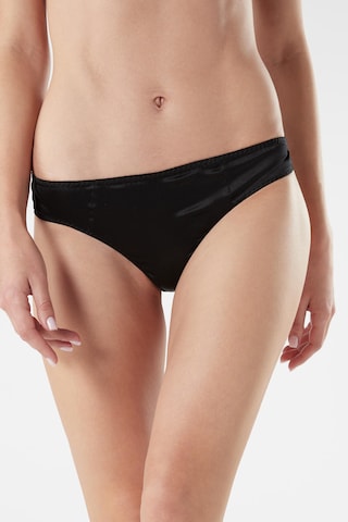 INTIMISSIMI String in Schwarz: Vorderseite