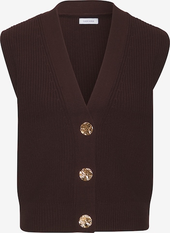 LASCANA Weste in Braun: Vorderseite