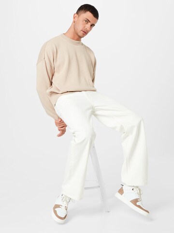 Wide Leg Jean NU-IN en blanc