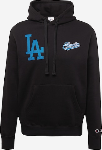 Champion Authentic Athletic Apparel - Sudadera en negro: frente