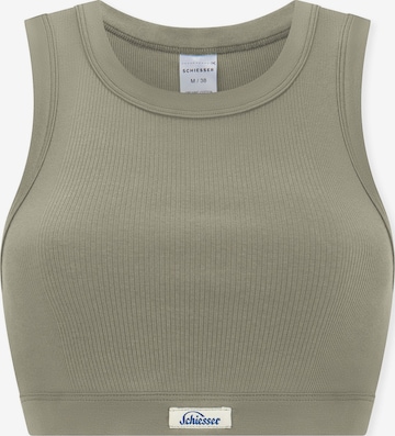 SCHIESSER Bra 'Revival Paula' in Green: front