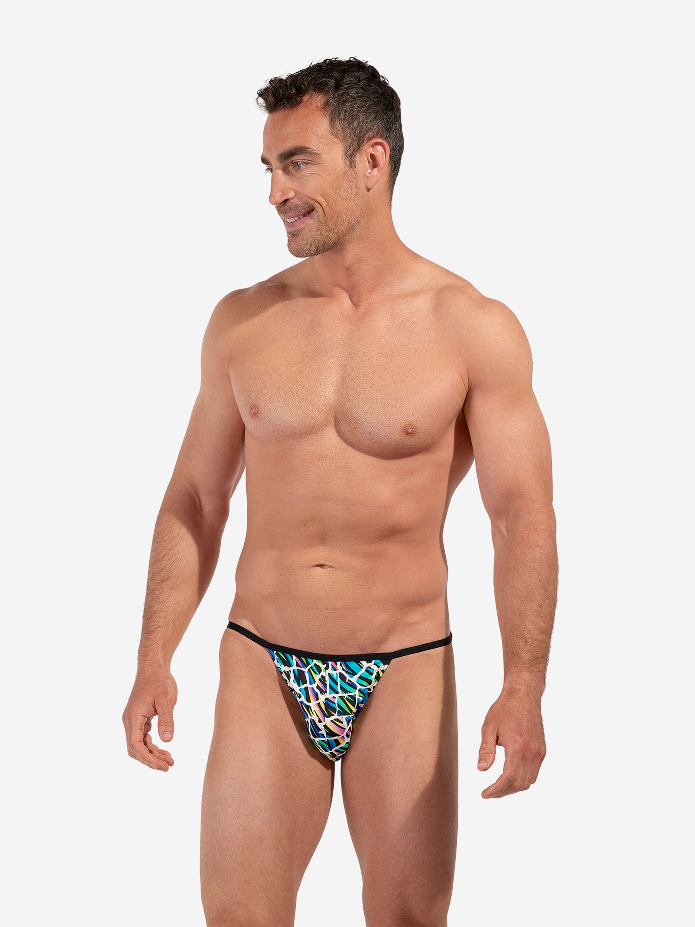 Slip ' Funky Styles ' HOM en mélange de couleurs : devant