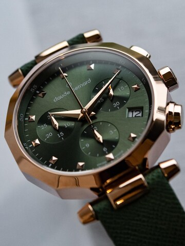 Claude Bernard Analoguhr 'Dress Code Chronograph' in Grün