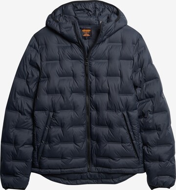 Superdry Übergangsjacke in Blau: predná strana