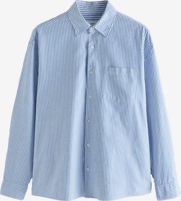 Next Regular fit Риза в синьо: отпред