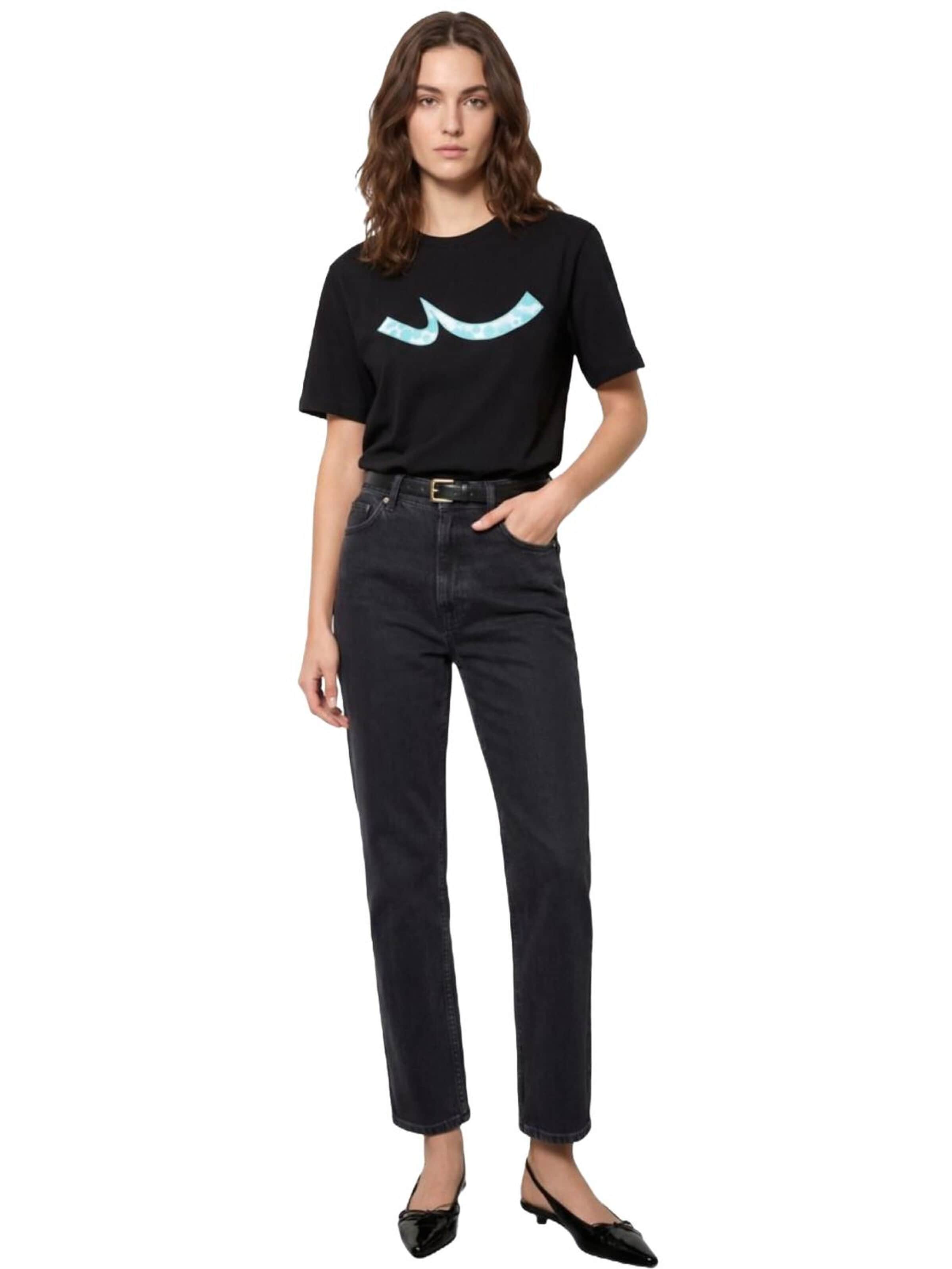 Maglietta 'Logo T-Shirt' di LTB Jeans in nero: frontale