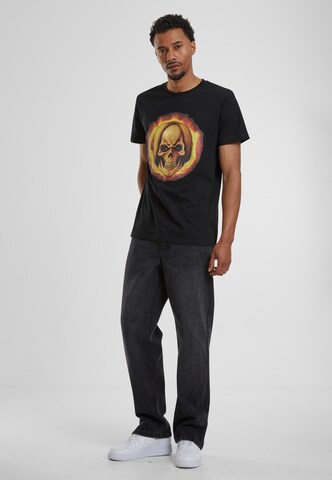 Mister Tee Shirt 'Sun Death' in Zwart