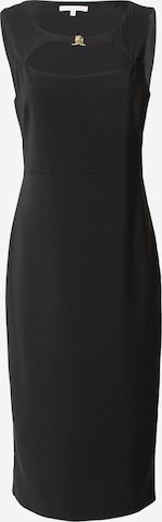 PATRIZIA PEPE Koktejlové šaty – černá: přední strana