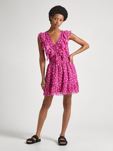 Pepe Jeans Kleid 'MALENA' in Pink