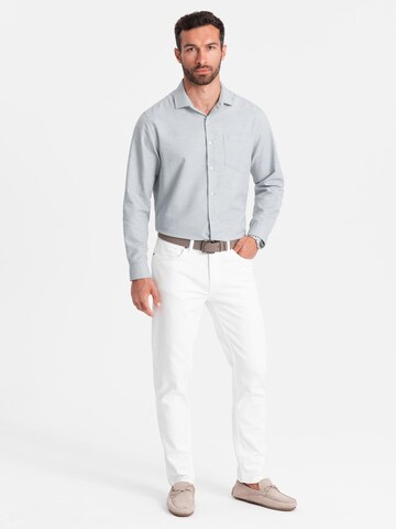 Ombre Regular fit Button Up Shirt 'OM-SHCS-0148' in Grey