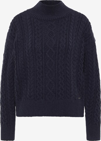 DreiMaster Vintage Sweater in Blue: front