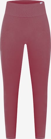 Smilodox Skinny Workout Pants 'Pro' in Red: front