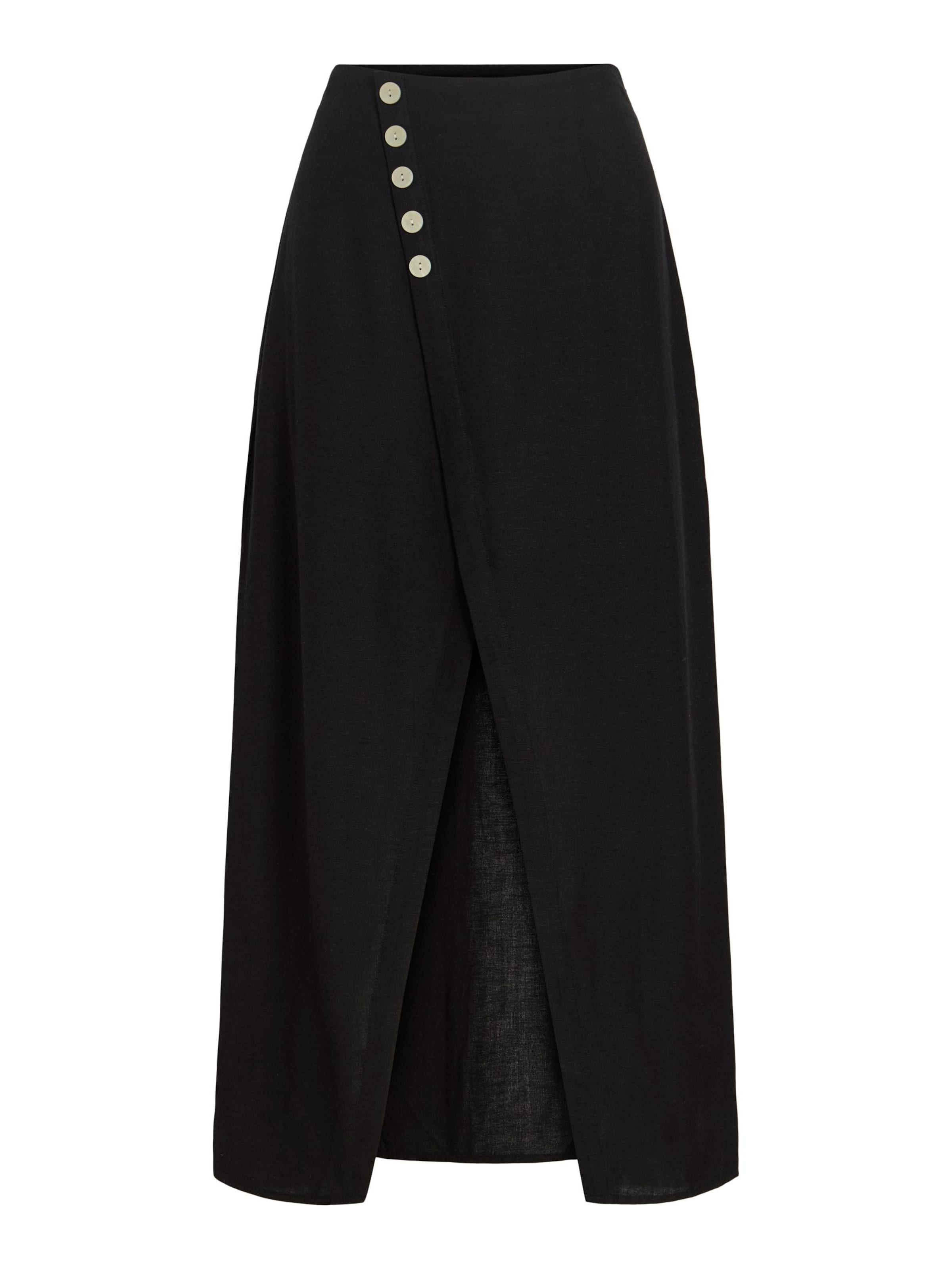 Jupe 'VIPRISILLA' VILA en noir : devant