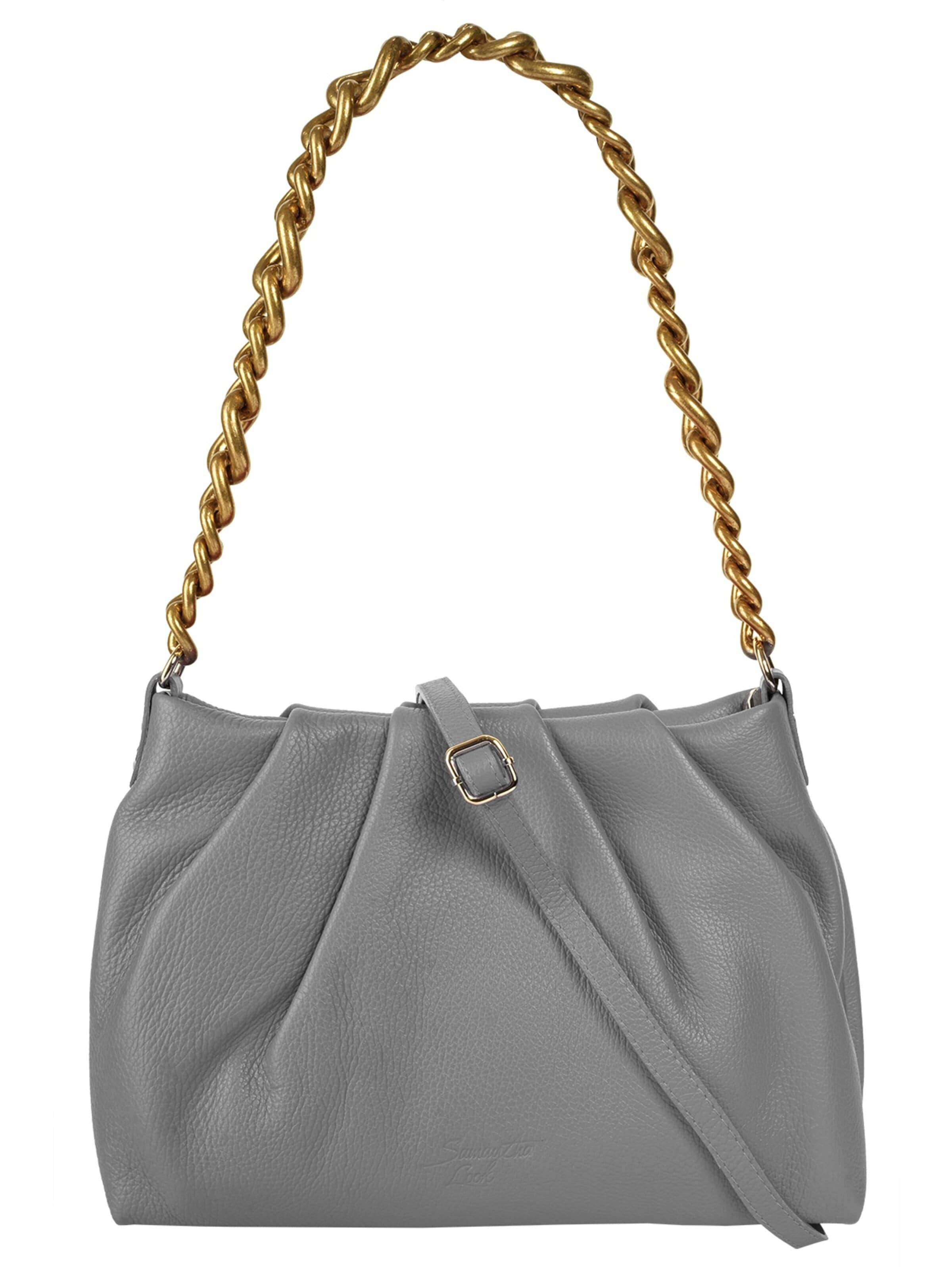 Samantha Look - Bolso de hombro en gris: frente